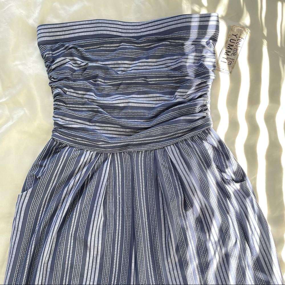 Blue & white jumpsuit| Brand new